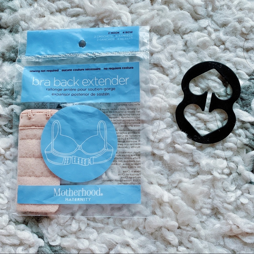Bra Back Extender + Bra Strap Clip